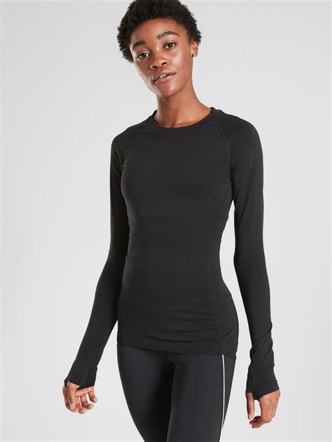 athleta long sleeve shirt|athleta long sleeve tops.